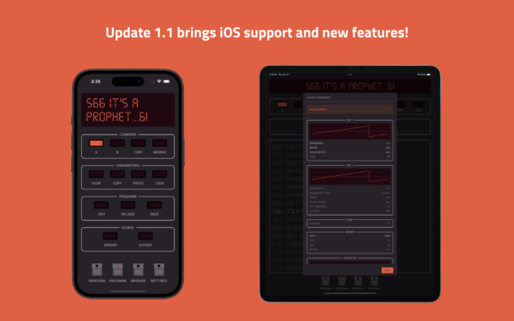 1.1 Update with iOS and iPad screenshots